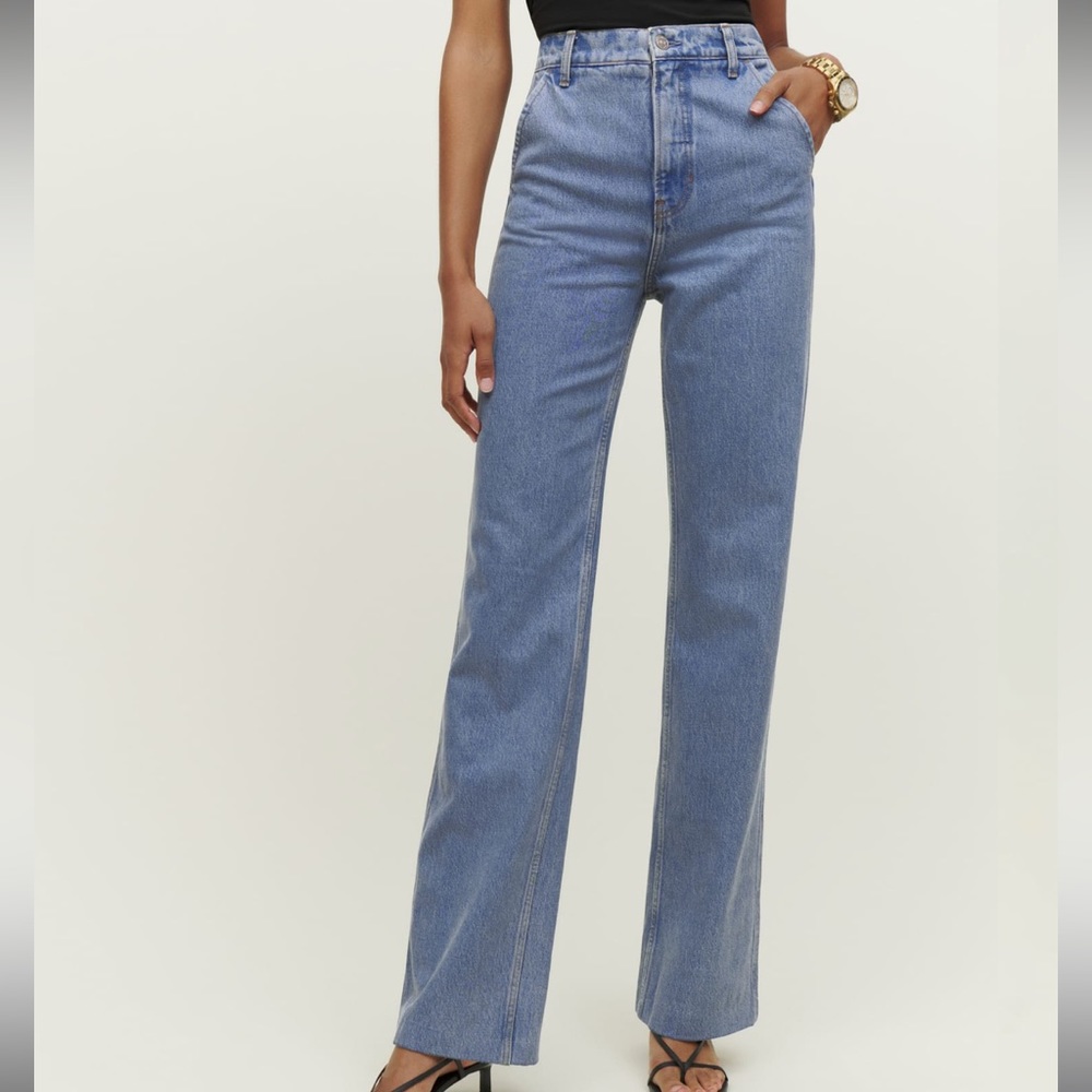 Reformation Brynn High Rise Wide Leg Trouser Jeans Size 29